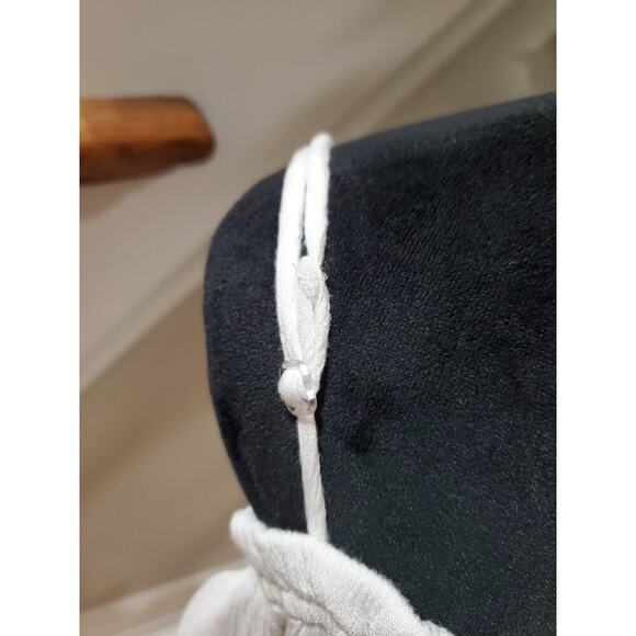 Naif Women's White 100% Rayon Cold Shoulder Long Sleeve Knee Length Dress 2X - Picture 12 of 15